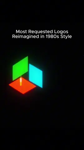 Most requested logos reimagined in 1980s style #logodesign #logos #1980s 