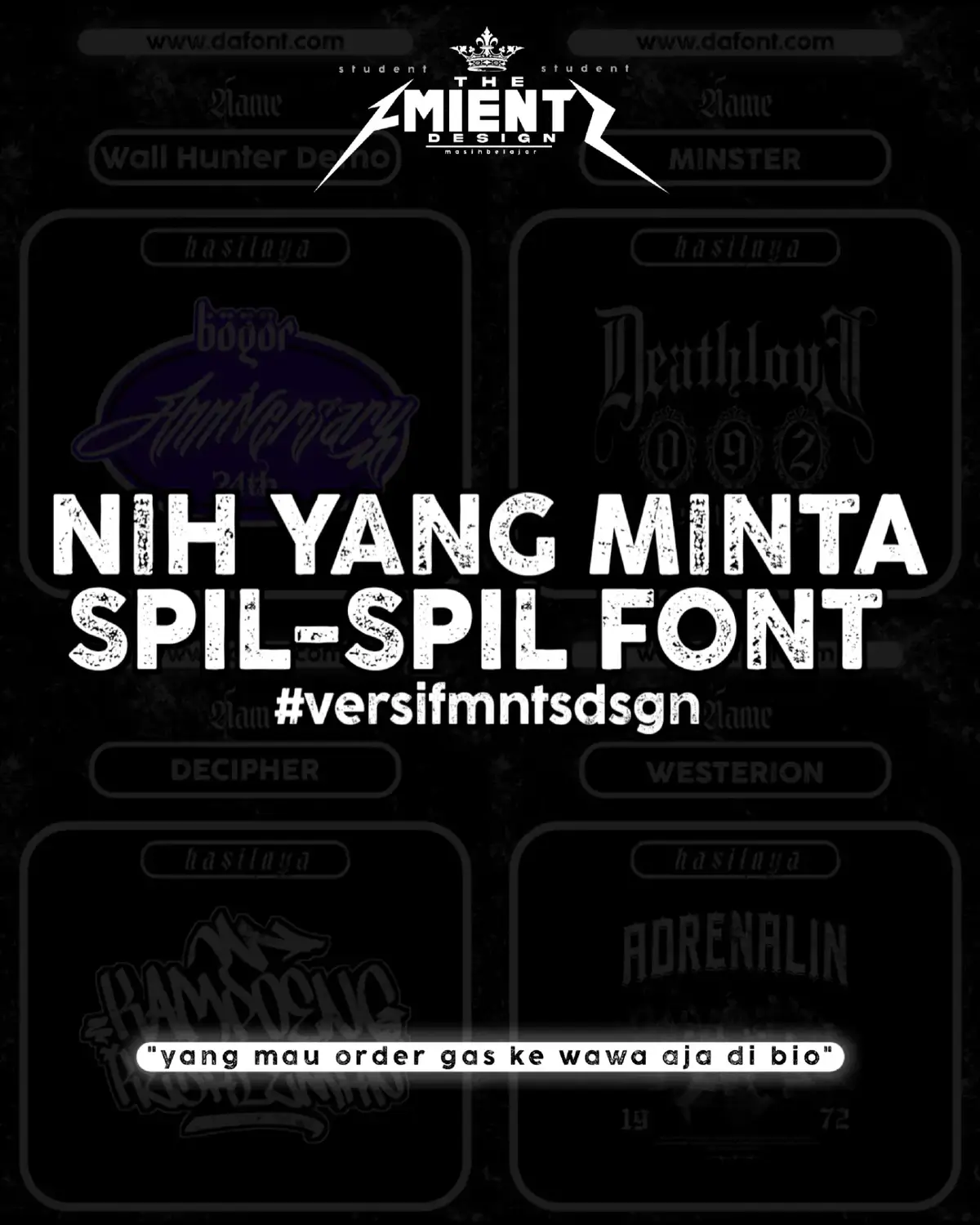 #pixellab #desainkaos #desaintongkrongan #desainlogo #fyp #xybca #fyppppppppppppppppppppppp #foryoupage #foryou #kaostongkrongan #desain #ibispaint_x #logotongkrongan #font #logodesign 