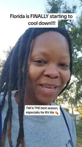 Fall is FINALLY here in FL Yall!! #rv #rvlife #Fall #rvliving #Solotravel 