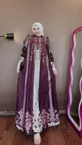 Burgundy 💜💜💜💜 #gamis #gamislebaran #gamismewah #gamiskekinian #ootdhijabstyle 