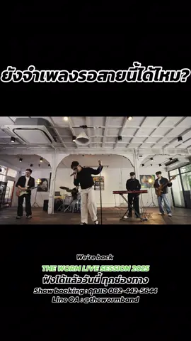 ไม่บริสุทธิ์ใจ : THE WORM LIVE SESSION 2025 ฟังได้แล้ววันนี้ทุกช่องทาง #thewormband #ไม่บริสุทธิ์ใจ #iwilllovesoloveyou #เพลงลงสตอรี่เศร้าๆ #เทรนด์วันนี้ 