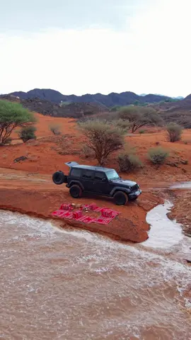 امطار وسيول اكتوبر 😍⛰️🌧️☔️ #سيل #مطر #درون #شتاء #fyp