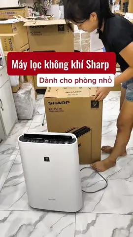 Máy lọc không khí, bù ẩm cho phòng nhỏ dưới 35 m2 hàng nội địa Nhật Sharp KC-S50 #maylockhongkhi #lockhongkhibuam #sharp #hangnoidianhat #hangnhatchuan365 