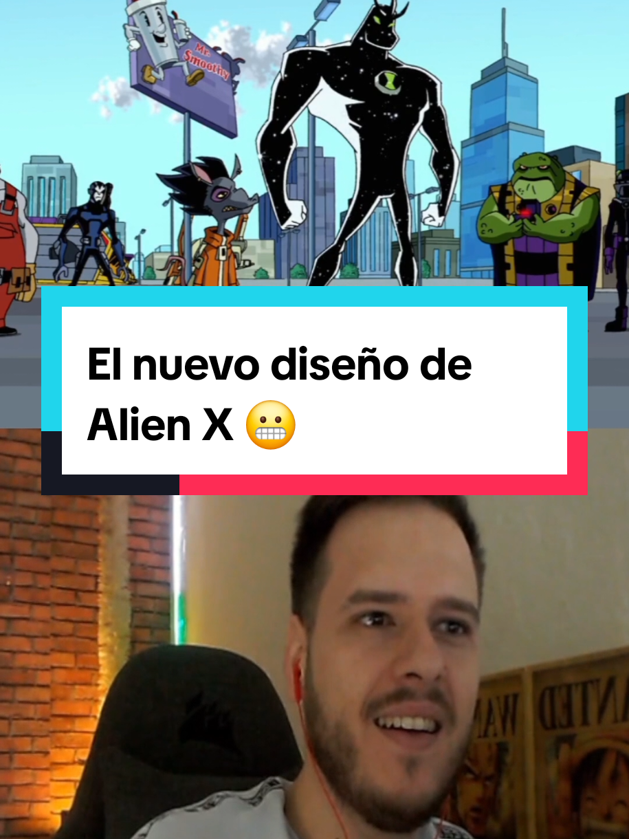 el nuevo diseño de Alien X #ben10 #ben10alienforce #gwentennyson #ben10ultimatealien #ben10omniverse 