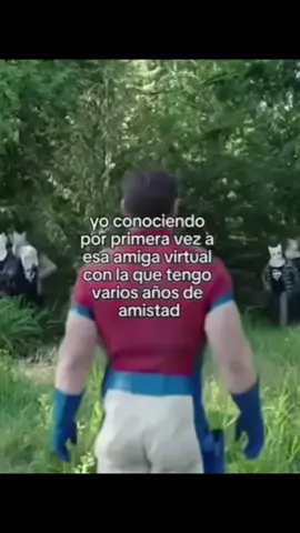 yo conociendo a mi amiga virtual