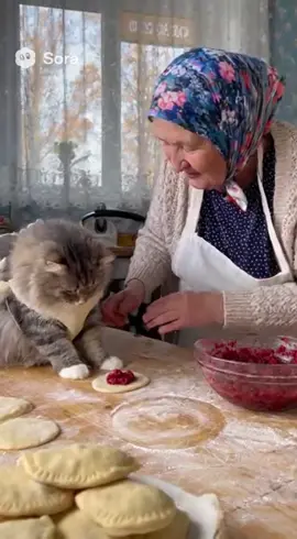 #cat #mem #юмор #бабушка #повар 