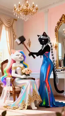 cat cheating #catsoftiktok #catvideos #aivideos #cat 