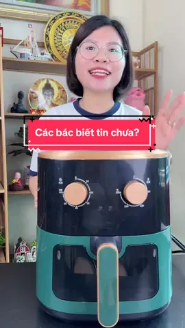 Nồi chiên không dầu dung tích 15l to đùng#hangxinhtuoi #noichienkhongdau 