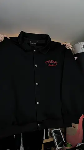 Áo Khoác Nỉ Varsity JULIDO Form Rộng Chất Liệu Hai Da Cúc Bấm Cao Cấp #aokhoacni #aokhoacnam #thoitrangnam #phoidonam #xuhuong 