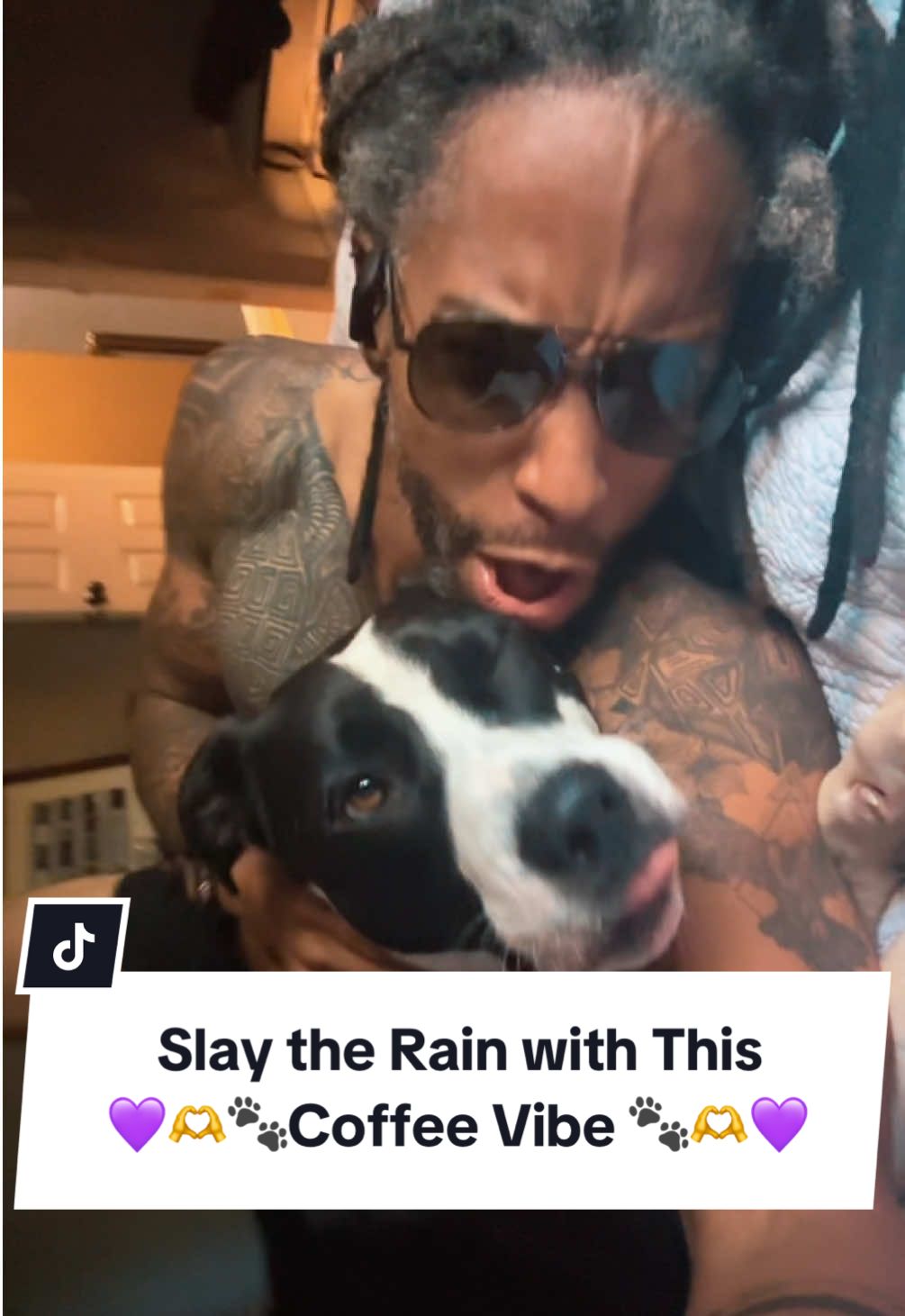 Rainy days call for bold coffee and bigger vibes ☕️🌧️ Slay the rain and make magic happen. Happy Monday! #CoffeeVibes #RainyDay #cozy #coffee #dogdad 