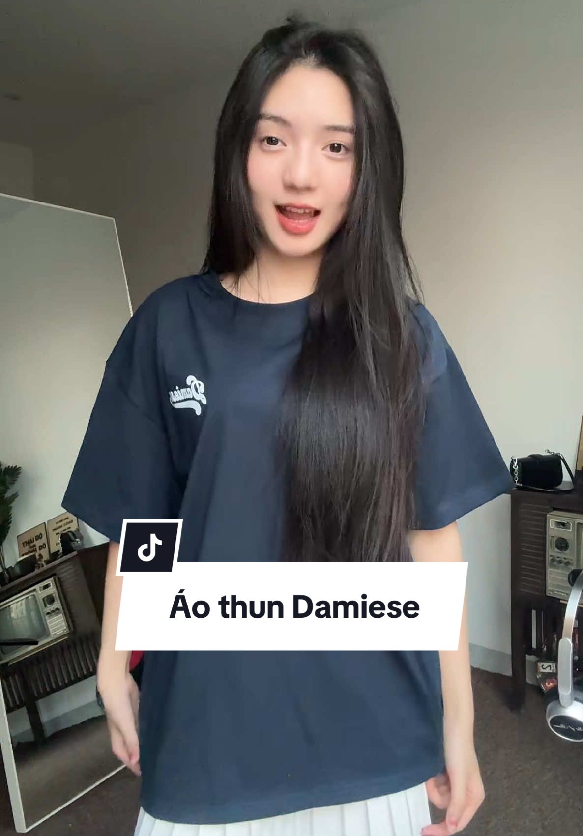 Áo thun form boxy Damiese #aothun #xuhuong #outfit 