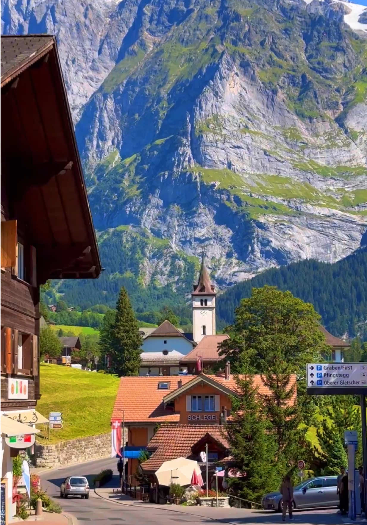 📍Grindelwald, Switzerland 🇨🇭#switzerland #swissbeautiful #nature #swiss #grindelwald 