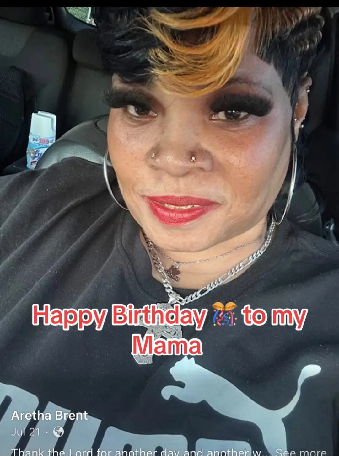 #fyp #tiktok #PIERKAQUEEN #mississippi #downsouth Happy Birthday 🎊 to my Mama 