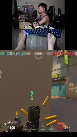ACE with my toes Pt. 27 #Valorant @VALORANT @Razer @WALLHACK 