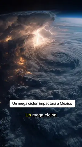 Un mega ciclón impactará a México #mexico #fyp #mexicano #huracan #parati 