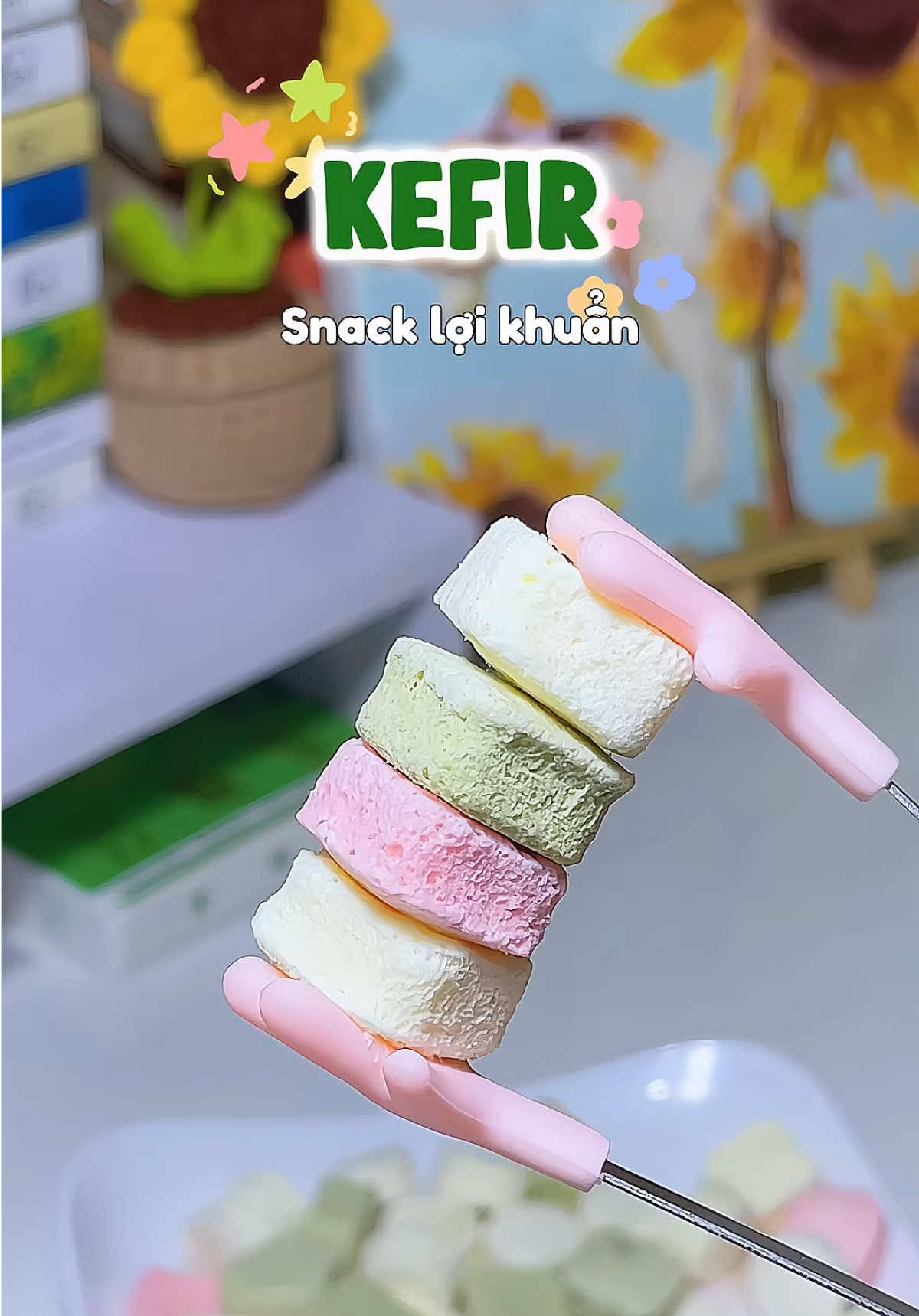 Snack lợi khuẩn Kefir ăn vặt healthy nè 😋 #Tracykefir #snackanvat #snackhealthy #snackloikhuan #doanvat 