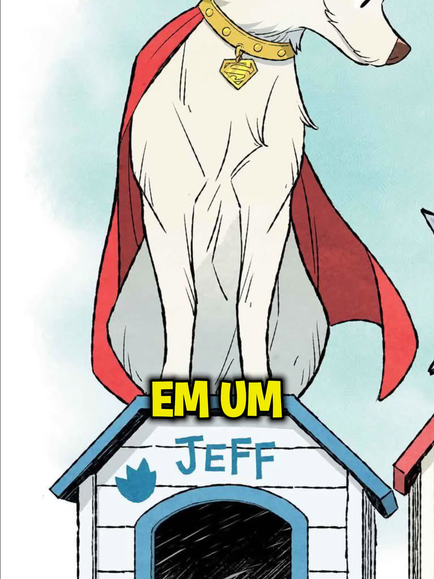 Krypto e Jeff se tornam AMIGOS! #marvel #quadrinhos #marvelcomics #hq #dc #dccomics #comics