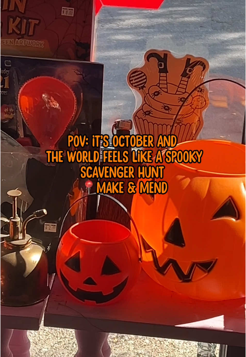 🍂 Make & Mend has all your spooky, creepy, haunted and halloweeny vibes on lock this month. 🍁⁠ ⁠ Visit us to find supplies to make a costume, vintage and thrifty decorations, halloween crafts for all ages and more! 🎃 ⁠ ⁠ 🌟 Our IRL shop is open every day! 🌟⁠ ⁠ MONDAY         11:00-6:00⁠ TUESDAY        11:00-6:00⁠ WEDNESDAY   11:00-6:00⁠ THURSDAY       11:00-6:00⁠ FRIDAY             11:00-7:00⁠ SATURDAY       11:00-7:00⁠ SUNDAY            11:00-6:00