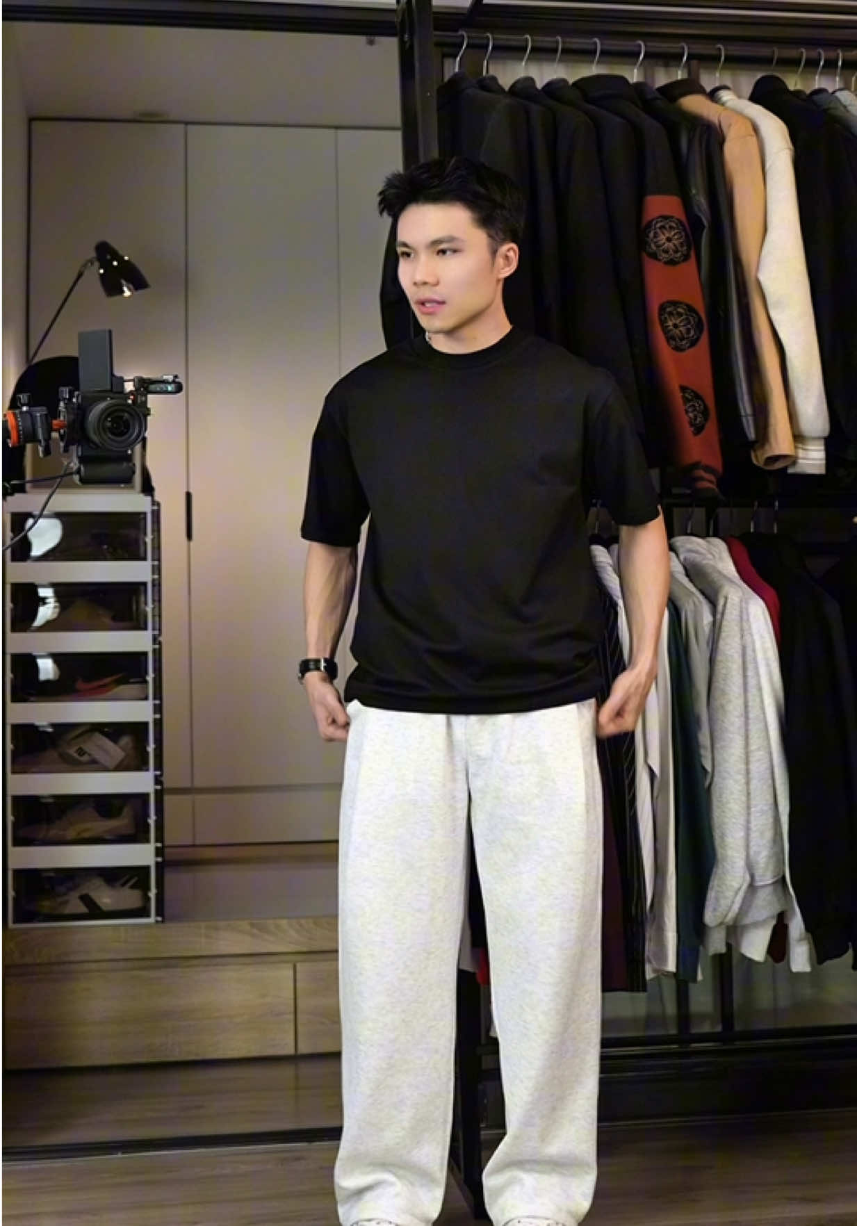 Quần Nỉ Xếp Ly Ống Rộng Aris.stu #thanhdongian #goclamdep #review #fyp 