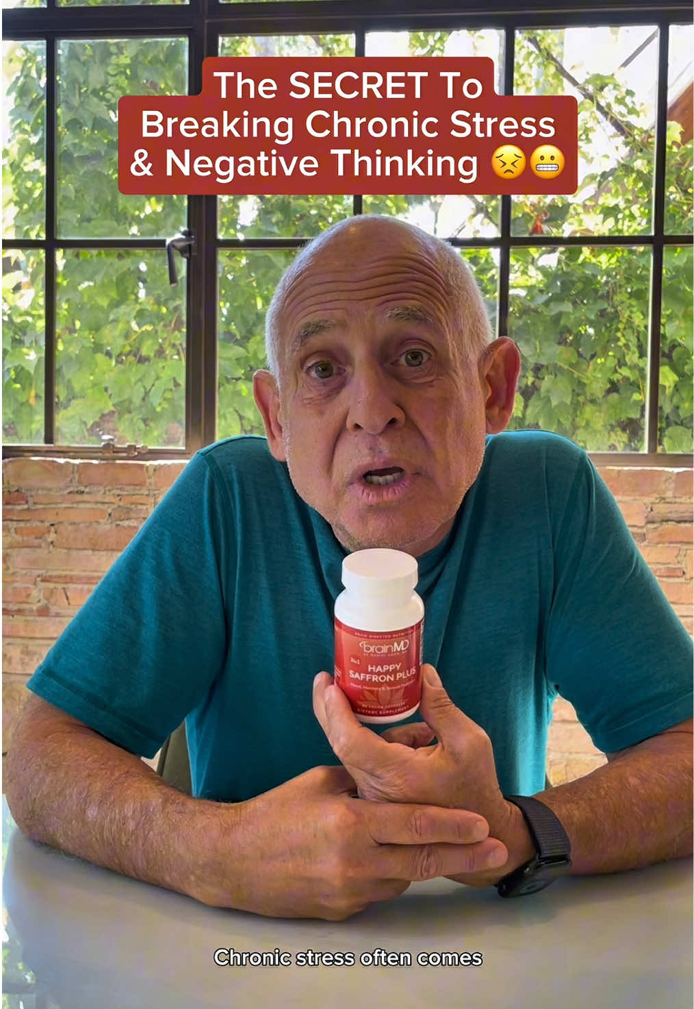 How to Break the Cycle of Chronic Stress & Negativity Bias 🧠 #happysaffronplus #stress #negativitybias