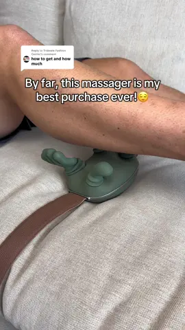 Replying to @Tridewie Fashion Center It’s like having my own personal masseur at home!🤩#massager #backpain #relax #massagemachine #neckmassager  I love using this electric massage after work — it really helps me relax my back and shoulders, feels like a real massage at home