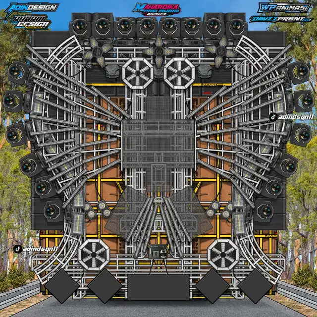 animasi sound system.  MAHARDIKA PRO AUDIO KARNAVAL GAMPINGAN 2025 @mahardikaproaudio0  @mahardikajr23  @riswanda2mahardika  @starlighting_kediri  @ps_project19  @sam_otrap_channel  Ft:@_WP animasi  cine:@dikalighting  Box:@arhamdesign_  #mahardikariswanda  #karnavalgampingan  #gampinganpagak  #horegjawatimur  #starlightingkediri 