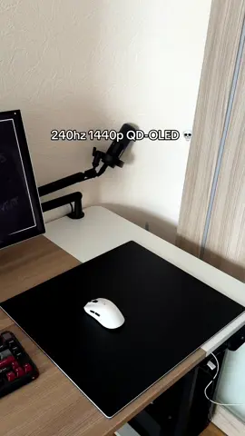 0,03ms response time too🙏🏻 COMMENT WHAT MONITOR YOU HAVE ❤️‍🔥 #techtok #oled #samsung #monitor #setup     