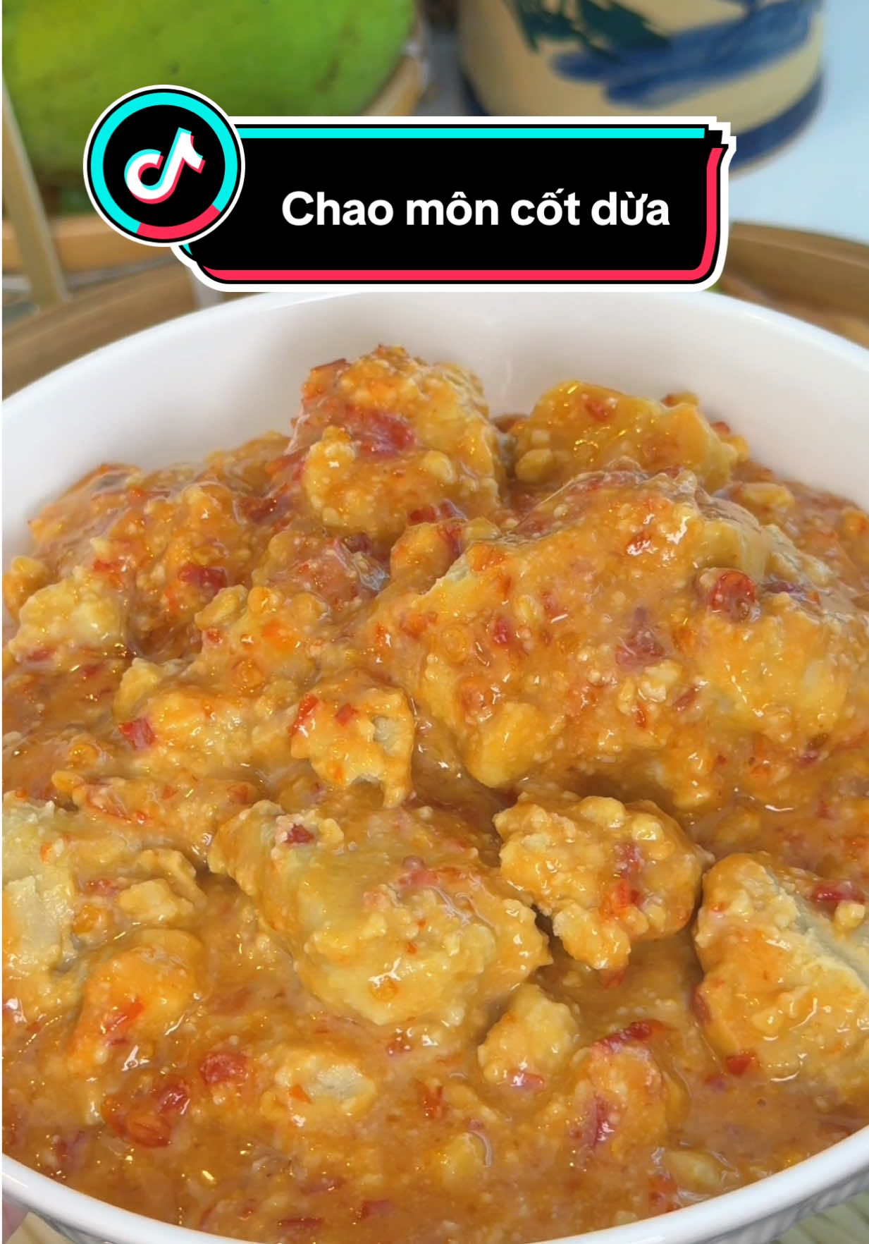 Chao môn cốt dừa chấm rau bao ngon á bùi bui beo beo thơm vị mặn ngọt ngon lắm #nấuăncùngn👩🏻‍🍳 #mukbang #food #chaomoncotdua #chaomontayninh 