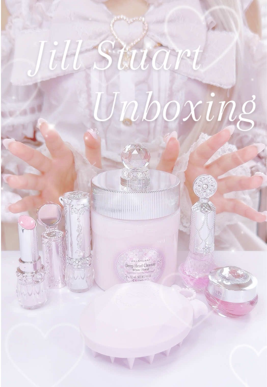 Jill Stuart cosmetics haul ♡ 𝜗𝜚˚⋆ use code BUNNYTHIEF22 on YesStyle, link in bio ~🎀 #jillstuart #ryousangata #jiraikei #量産型 #コスメ 