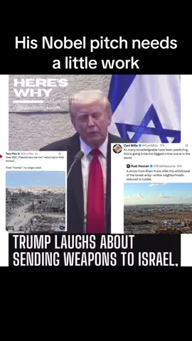 His Nobel pitch needs a little work