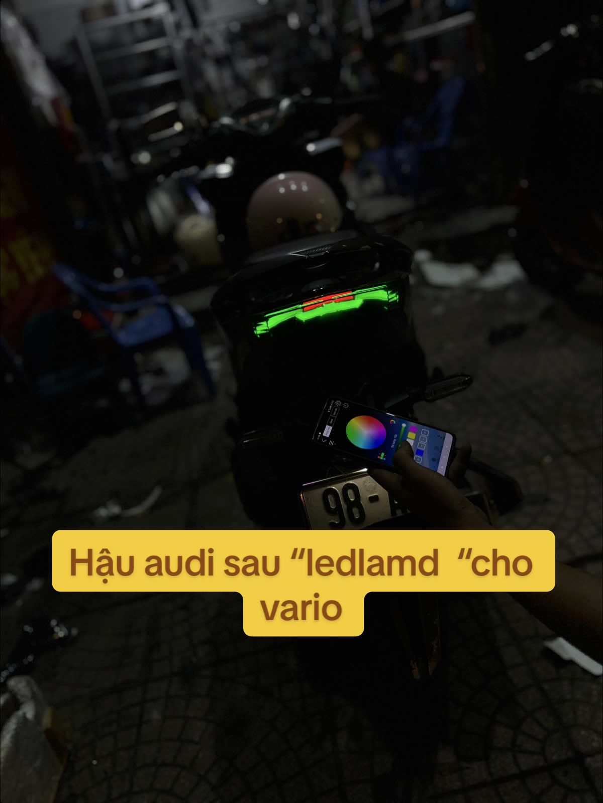 Lên hậu audi “ledlamd” cho  anh trai vario ,ace mình kham khảo#danxedochoixe1996 #xh #fypシ゚viral #64phunghunghadong #vario