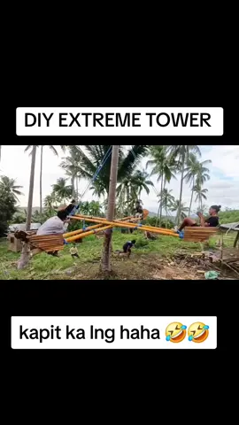 pinasakay ko sila Mama saking ginawang DIY EXTREME TOWER 🤣🤣🤣