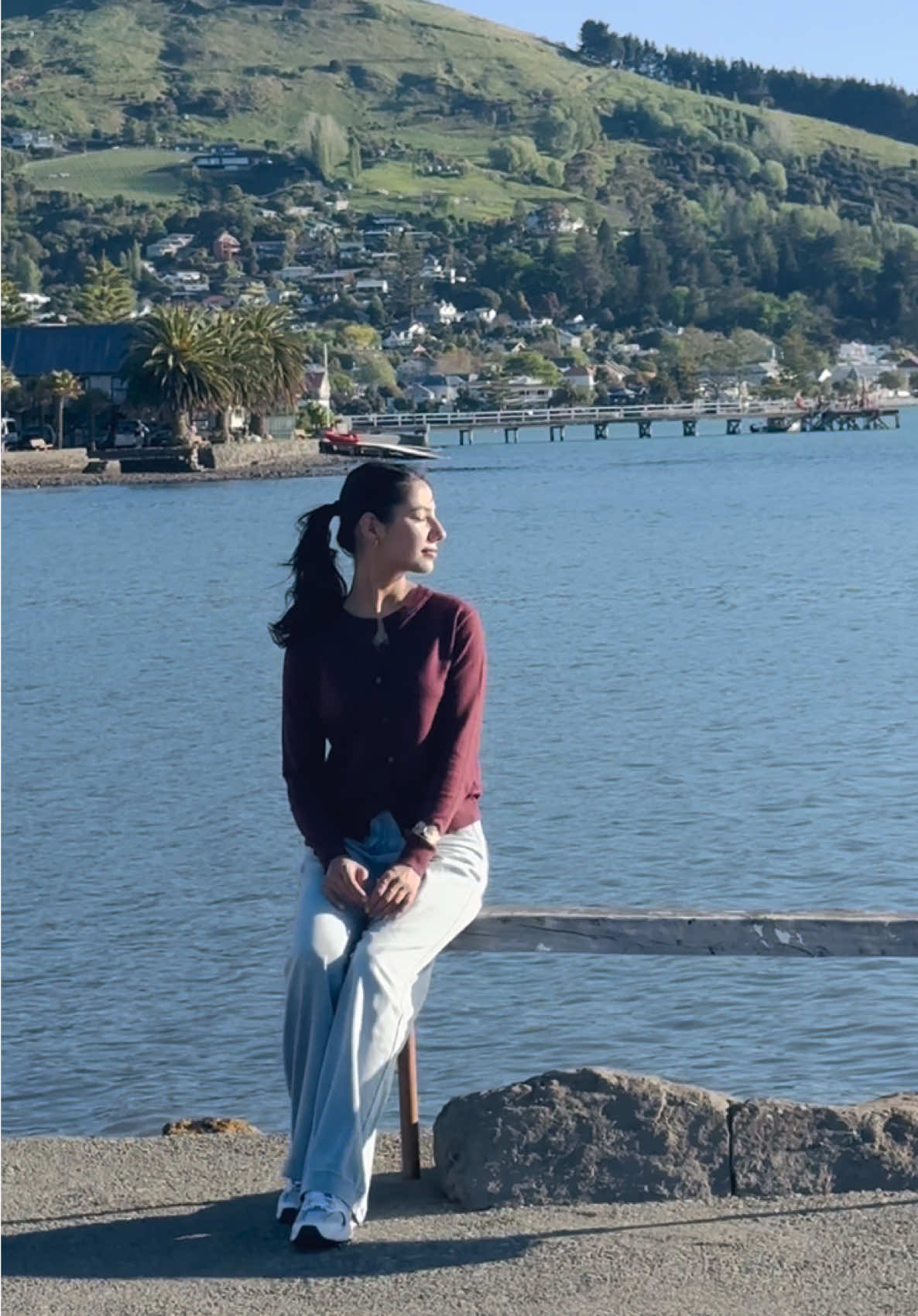 📍Akaroa #Town_in_the_South_Islandnz🇳🇿 