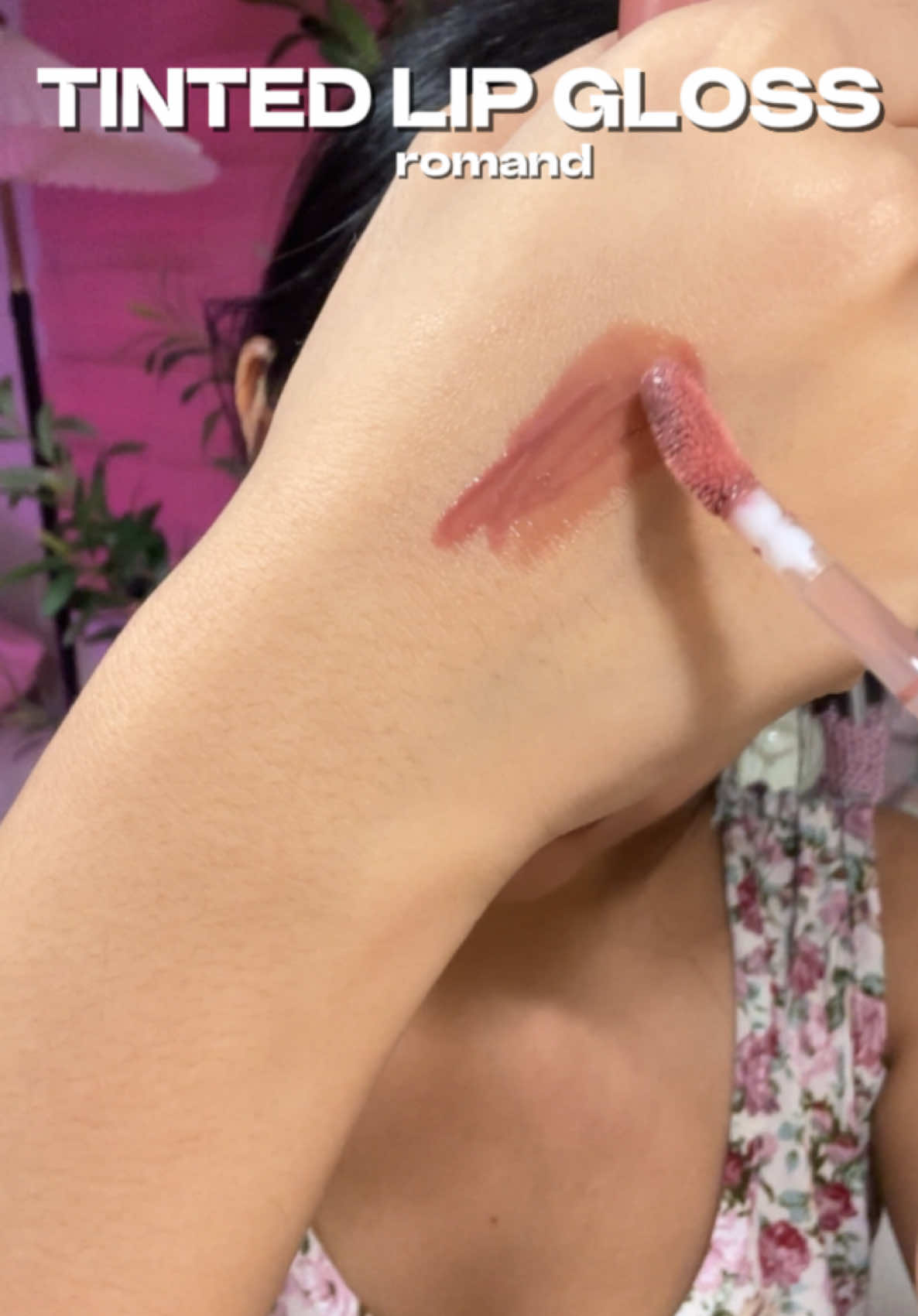 kissable lips yan sha #romand #lipgloss #romandlastingtint 