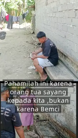 Orang tua karena sayang kepada kita,kadang harus berbuat keras  #viral 
