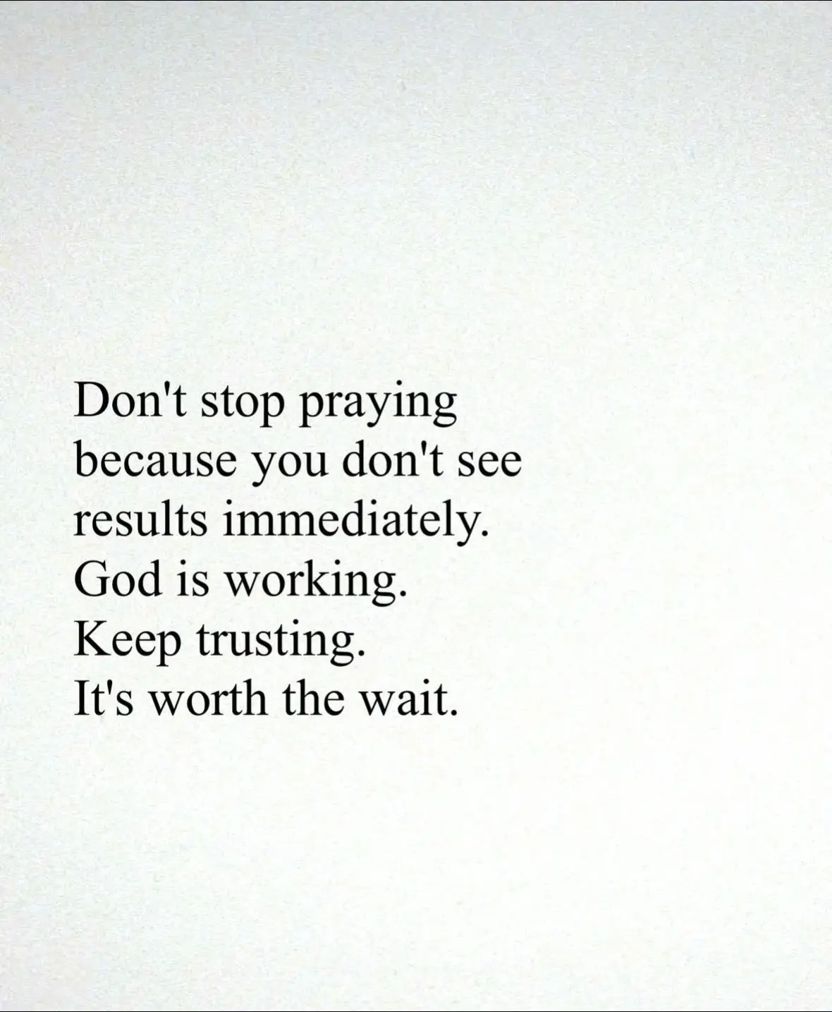 God is working in the background for your good. Just because you don’t see it now; doesn’t mean it won’t happen. When you feel there’s nothing else to do remember to pray .#inspirational #inspiredaily #inspiration #powerofprayer 