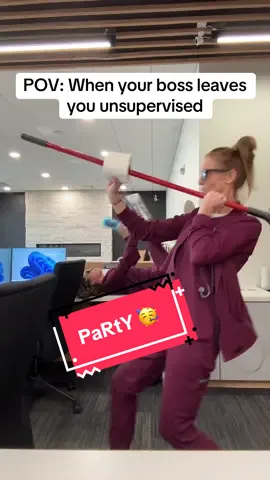 We are just over here having our own party #frontdesk #besties #fypシ #dental #office 