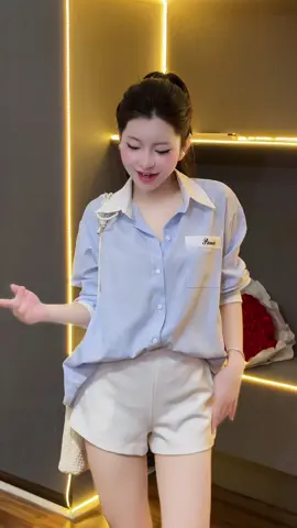 Sơ mi cho các c yêu thích sự trẻ trung, năng động , form xinh yêu nạ 😍😍😍#vairalvideotiktok #xuhuongtiktokkk 