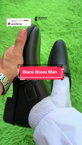 Replying to @An and Carl ❤️❤️❤️ Black Shoes Leather for Men #blackshoes #blackshoesformen #menshoes #mensfashion #menswear 
