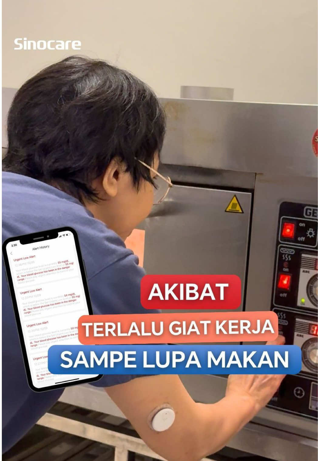 Selama ini dia rela capek demi kerja. Tapi sekarang… dia mau rela hidup demi bisa tetap mandiri, biar gak nyusahin siapa pun nanti. 💪🤍 Karena jaga kesehatan bukan cuma buat hari ini, tapi buat masa depan yang lebih tenang. #Sinocare #iCani3 #CGM #RelaHidupDemi #DiabetesAwareness
