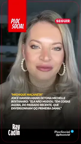 🚨DEUX: “Michique Maçaneta do PP” • Foi assim que Joice Hasselmann voltou a alfinetar Michelle Bolsonaro, nada sutil, né? A ex-aliada do clã Bolsonaro não poupou críticas e avisou que é um prazer ser processada pela fútil Micheque Maçaneta: “Ela não mudou. Tem coisas agora, do passado recente, que envergonham qualquer primeira-dama.” ou 