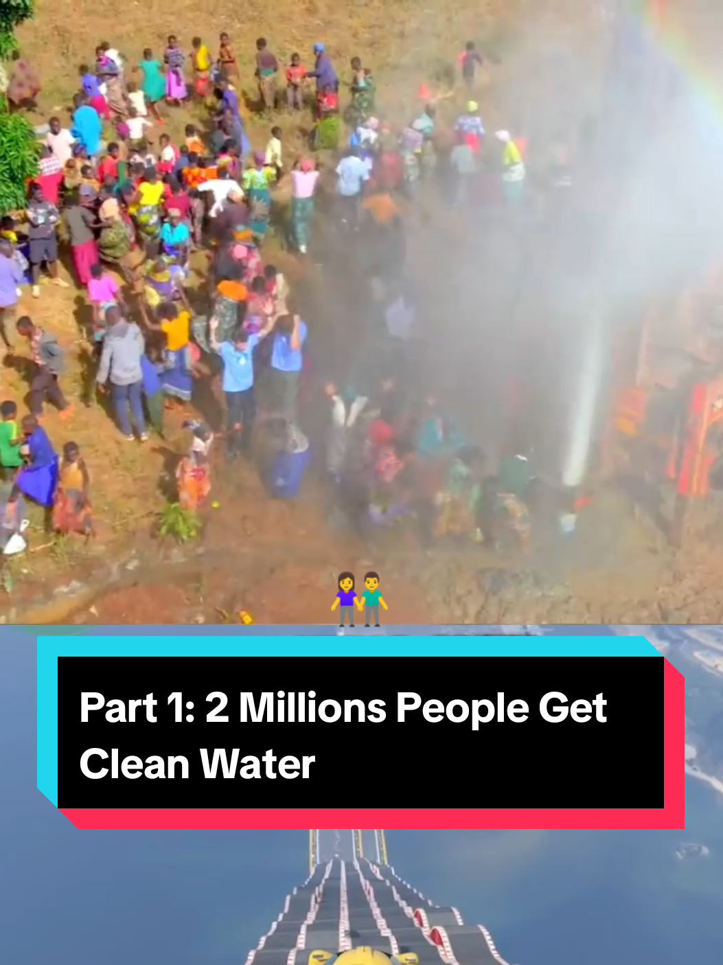 Part 1:2 Millions People Get Clean Water #mrbeast 