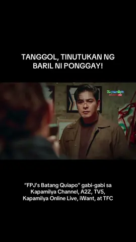 Nagharap na sina Tanggol (#CocoMartin) at Ponggay (#MarisRacal)! 🔥  Nagkrus na ang landas ng dalawa matapos tulungan ni Tanggol ang tatay ni Ponggay na nasangkot sa gulo. Tutukan ang #FPJsBatangQuiapo gabi-gabi ng 8 PM sa Kapamilya Channel, A2Z, TV5, Kapamilya Online Live, iWant, at TFC. #abscbn 