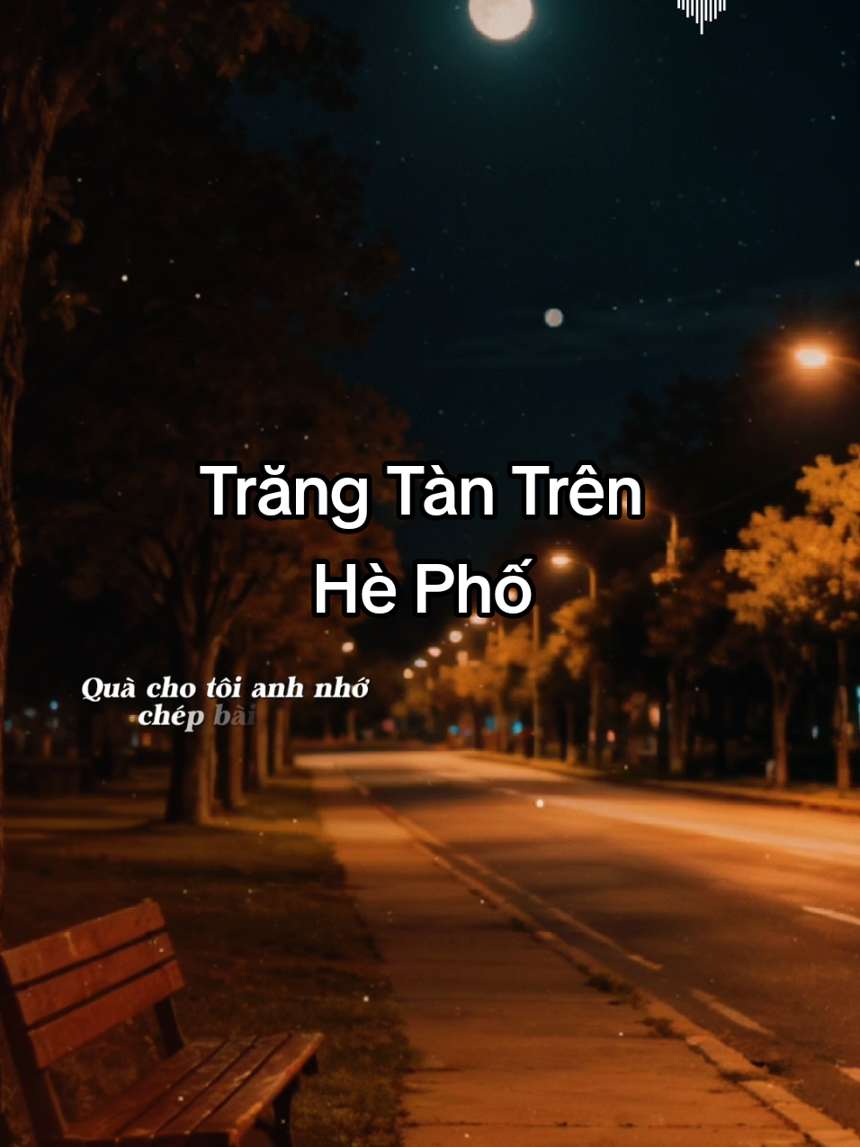 TRĂNG TÀN TRÊN HÈ PHỐ  ST: NS PHẠM THẾ MỸ  TB: CS TINA HO  #nhacbolero #nhacvang  #nhacxua  #nhactamtrang  #nhachaymoingay 
