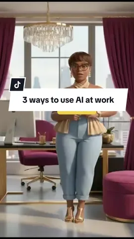 If your 9-5 feels like a grind, it’s time to let AI help. These 3 tips will help you. Start small - one task, one tool, today. #aiatwork #ai #worksmarter #aiwithwhit #worksmarterstayhuman 