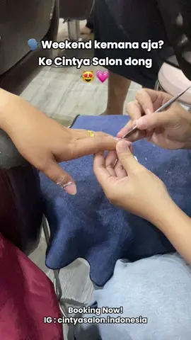 Weekend nggak lengkap tanpa me-time di Cintya Salon 💖 Manicure, pedicure, lash lift, sampai facial—semua ada dalam Weekend Package spesial cuma mulai dari 99K! 😍 Biar penampilan makin fresh dan percaya diri seharian 💅 📍 Yogyakarta & Palembang 🎁 S&K: Review Google saat transaksi 📲 Booking now di IG: @cintyasalon.indonesia #CintyaSalonIndonesia #CintyaSalonPalembang #CintyaSalonYogyakarta #SalonPromo #WeekendVibes    