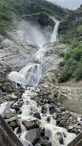 Rupse jharana 🤍🤍 #vacation #nepal #myagdi #rupse_water_fall 