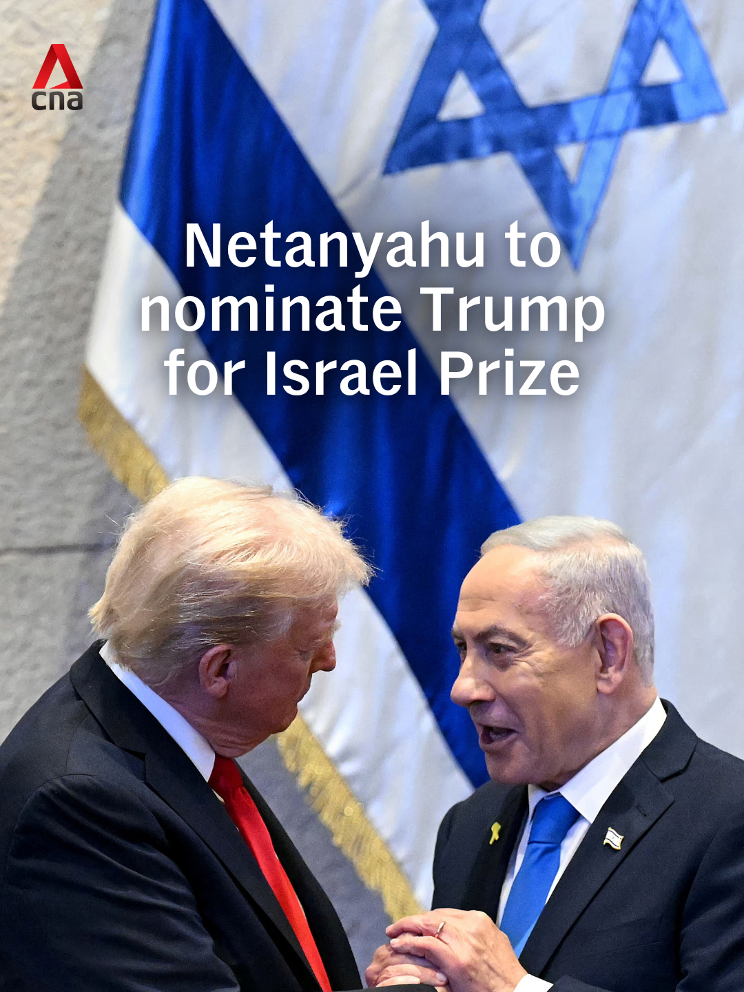 Israeli Prime Minister Benjamin Netanyahu on Monday (Oct 13) thanked US President Donald Trump for his “extraordinary friendship” and said he was nominating him to be the first non-Israeli recipient of the Israel Prize - the nation’s highest honor. This comes after Hamas handed over the 20 surviving Israeli hostages earlier that day under a ceasefire agreement brokered by the Trump administration. Speaking at the Israeli parliament, Netanyahu also praised Trump for putting forward the proposal and said the president “stood by Israel when others were weak, fearful, or walked away”. #israel #donaldtrump