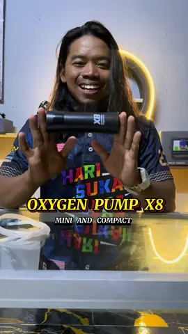 OXYGEN PUMP X8 ❗️❗️❗️ Mini And Compact  #begkuning #showcase #fishing #casting #jigging 