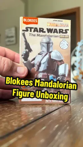 Let’s open a Blokees Star Wars The Mandalorian Figure!  @blokees.official @Star Wars #starwars #blokees #blokeesstarwars #unboxing #asmr 